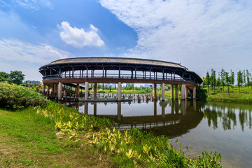 眉山东坡湖湿地