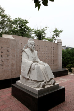 柳宗元雕像