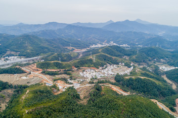 江西赣州赣县杨仙岭风光航拍