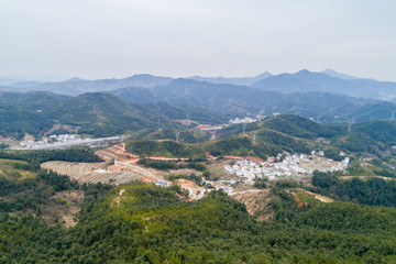 江西赣州赣县杨仙岭风光航拍