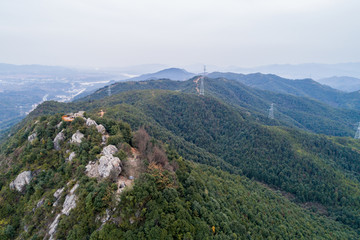 江西赣州赣县杨仙岭风光航拍