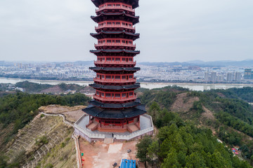 江西赣州赣县杨仙岭风光航拍