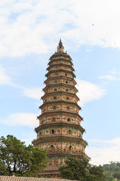 山西洪洞广胜禅寺飞虹塔