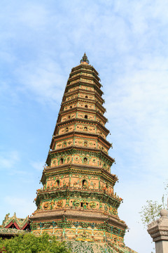 山西洪洞广胜禅寺飞虹塔