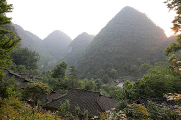 贵州荔波瑶族山寨