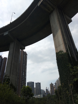 重庆城市风光立交桥