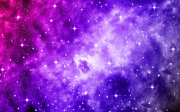 紫色星空