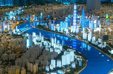 上海城市建筑缩影
