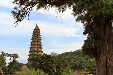 山西洪洞广胜禅寺飞虹塔