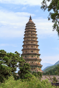 山西洪洞广胜禅寺飞虹塔