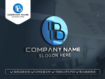 B字母LOGO设计