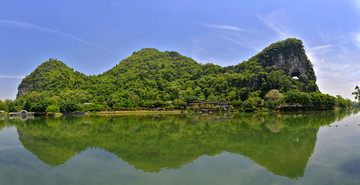 桂林穿山（高清大幅全景接片）