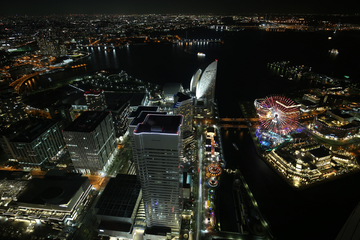 横滨地标大厦夜景