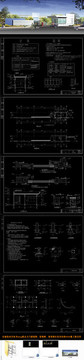 大门施工图含建筑结构效果图全套