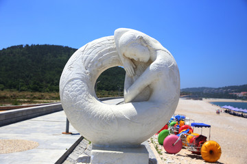 海边雕塑