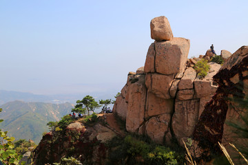 秋季的山东青岛城阳三标山