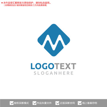 M字母標(biāo)志logo
