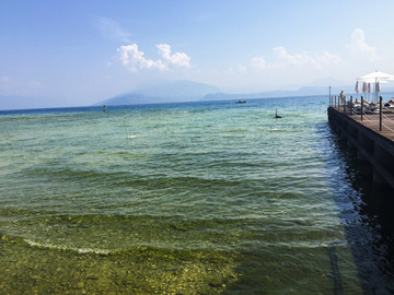 碧海云天风景