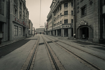 老上海南京路街道