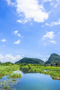 山水田园风光