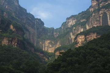 雨后太行山水