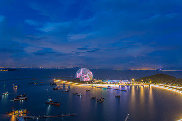 珠海歌剧院夜景