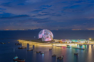 珠海歌剧院夜景