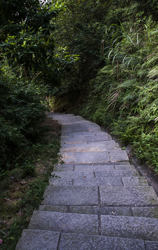 石阶山路