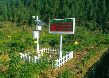 西黄山茶博园小气候观测站