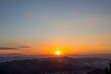 夕阳落日