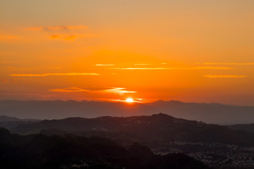 夕阳落日