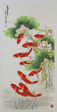 荷花金魚