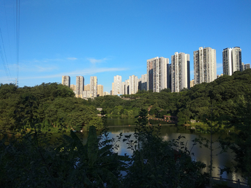 重慶彩云湖湖畔風(fēng)景