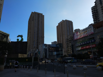 重庆杨家坪建筑风景