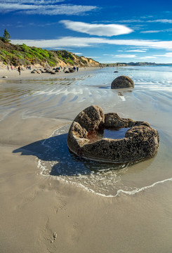 新西兰摩拉基大圆石