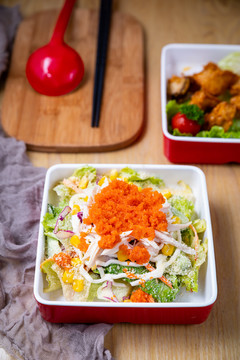 日式蔬菜色拉