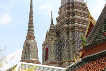 泰国古建佛塔