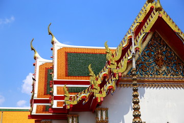 泰国大皇宫古建筑屋顶
