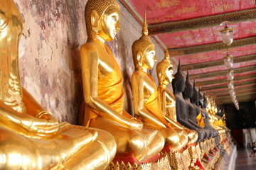 泰国金色佛像