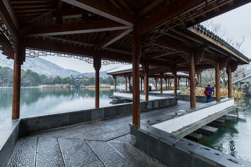 杭州浴鹄湾雪景