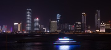 赣江夜景