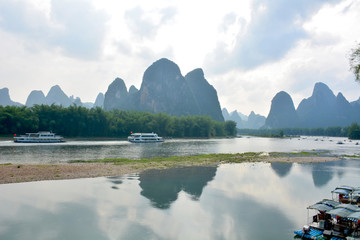 桂林山水兴坪风光