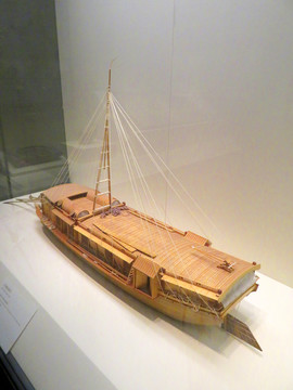 宋代汴河船模型