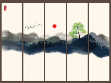 抽象畫