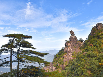 三清山女神峰