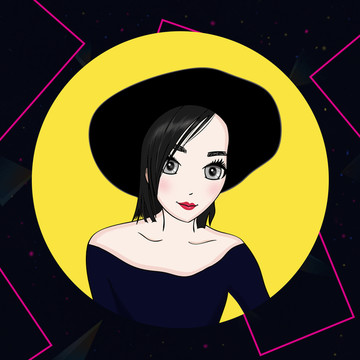 個(gè)性女生頭像