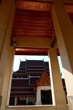 曼谷金山寺室内