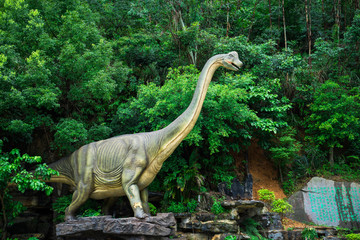 侏罗纪恐龙雕塑