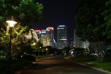 钱江新城夜景