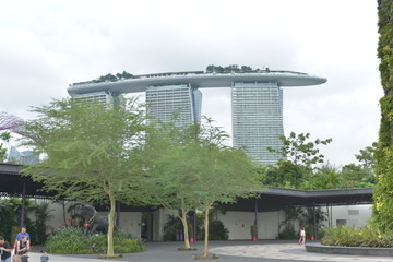 新加坡滨海湾金沙酒店外景
